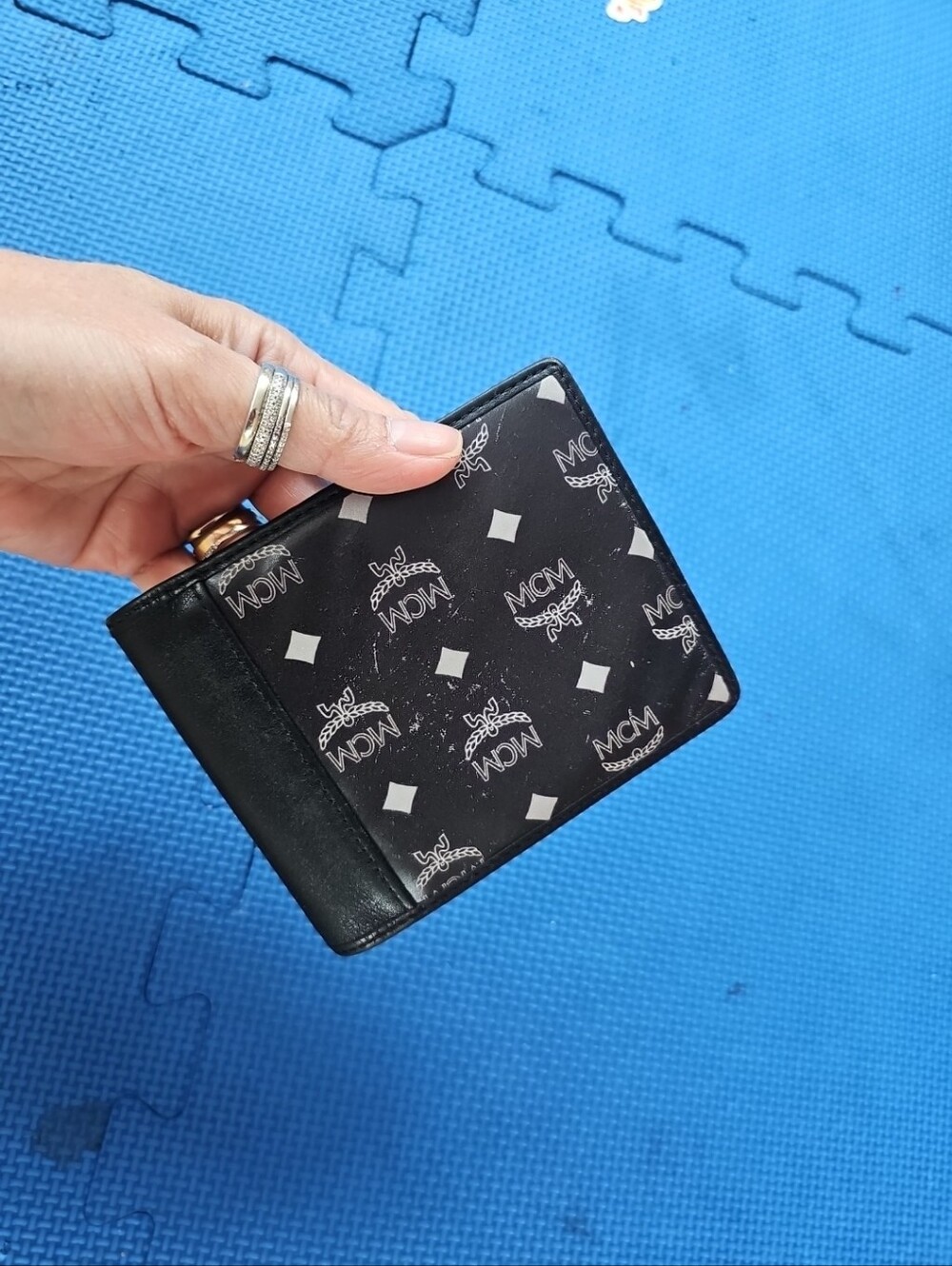 MCM Leather Unisex Wallet